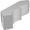 Ekena Millwork 3-in. W x 10-in. D x 10-in. H Ridgewood Architectural Grade PVC Knee Brace BRCP03X10X10RID - alternate 3